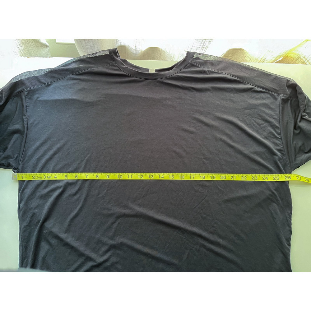 Honeylove BlissWear Long Sleeve Top Mesh Soft Breathable High-Low Women XL Black - Picture 10 of 12